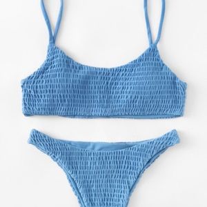 Blue bikini size small